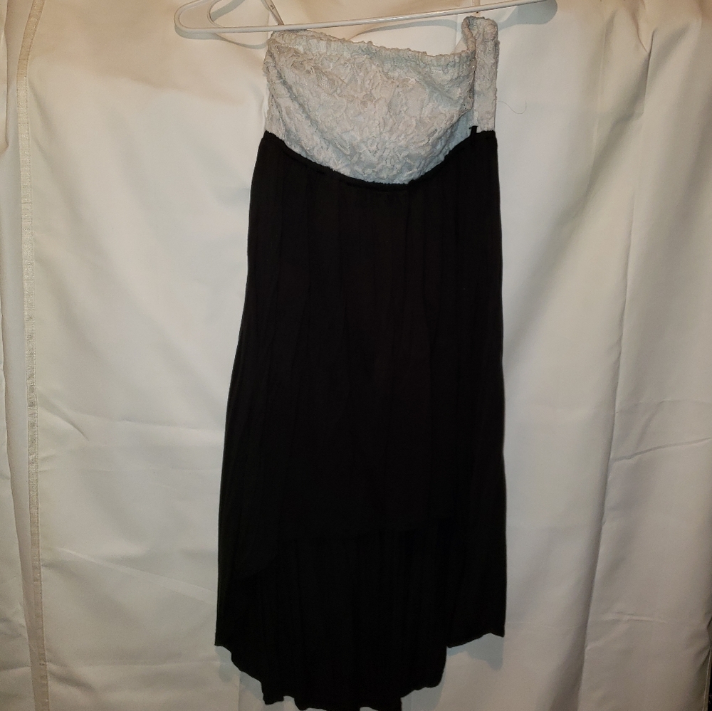 Strapless summer dress